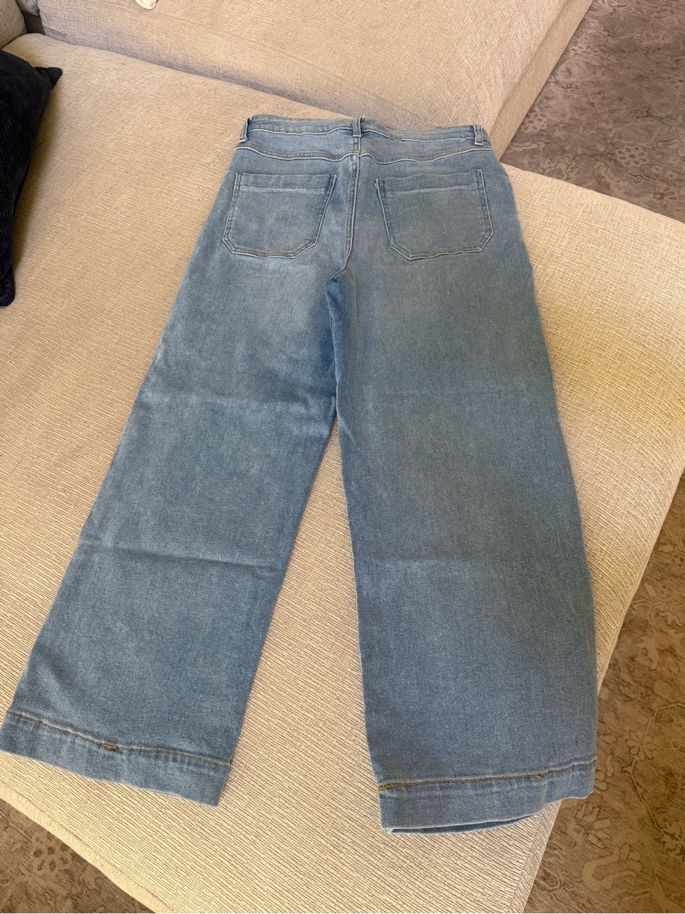 Kensie Light Blue Wide-Leg Jeans. Gently worn. Womens Size 8/29 - Picture 4 of 6